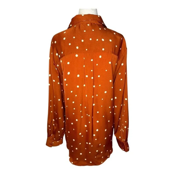 NEW Liverpool Women’s Medium Flap Pocket Button Front Woven Blouse NWT - Picture 3 of 9